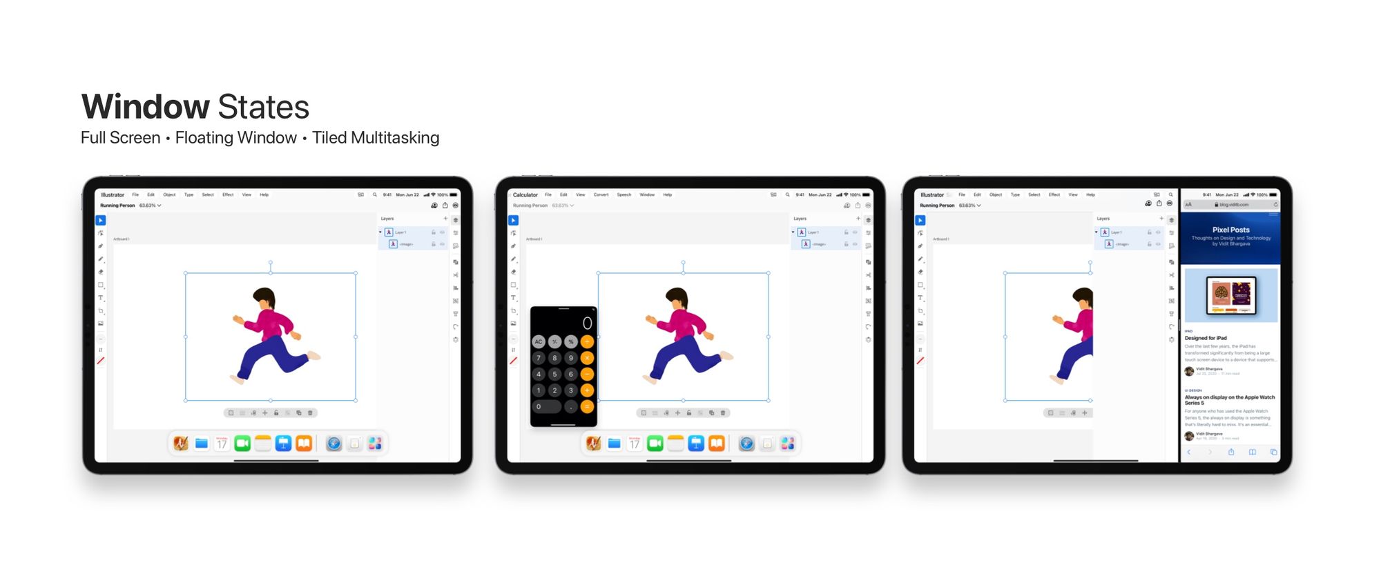 Design Concept: Menu Bar and Multitasking for iPadOS