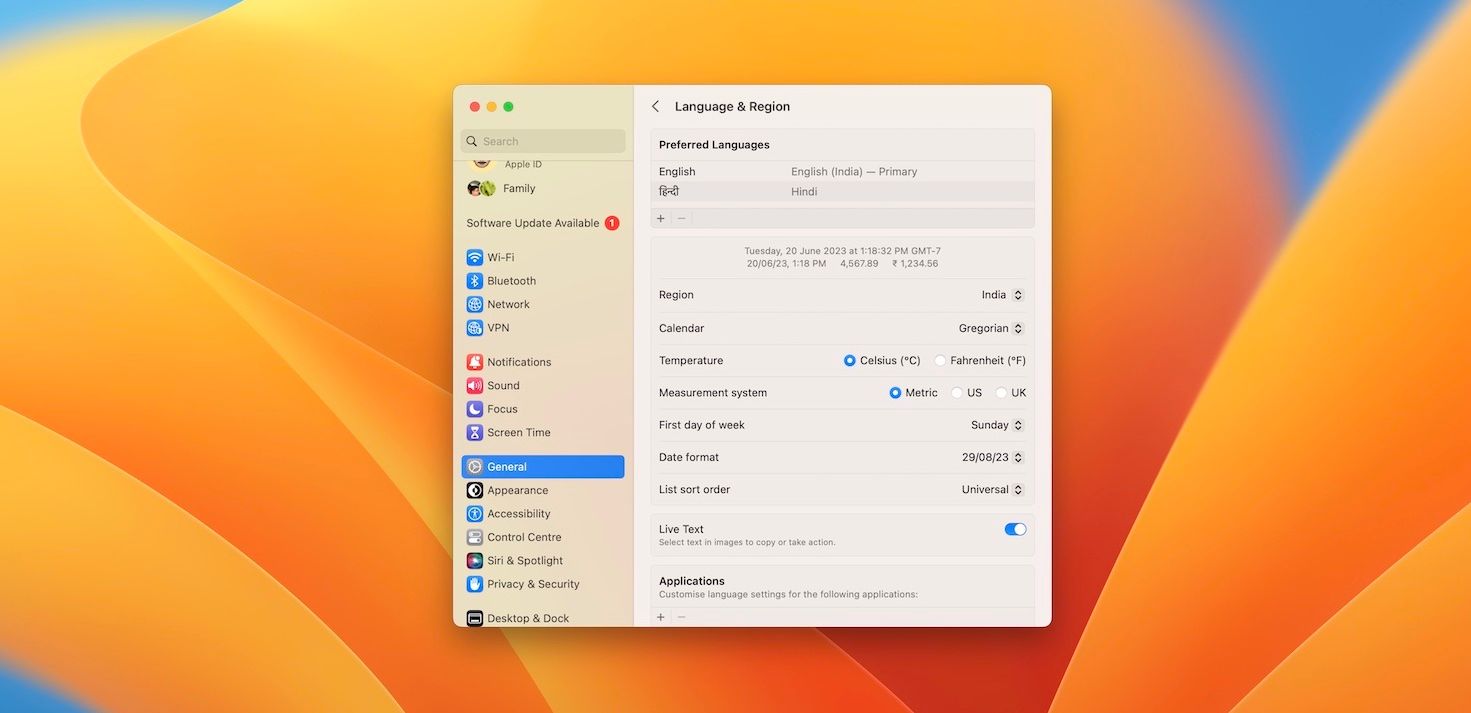 Redesigning macOS Settings app