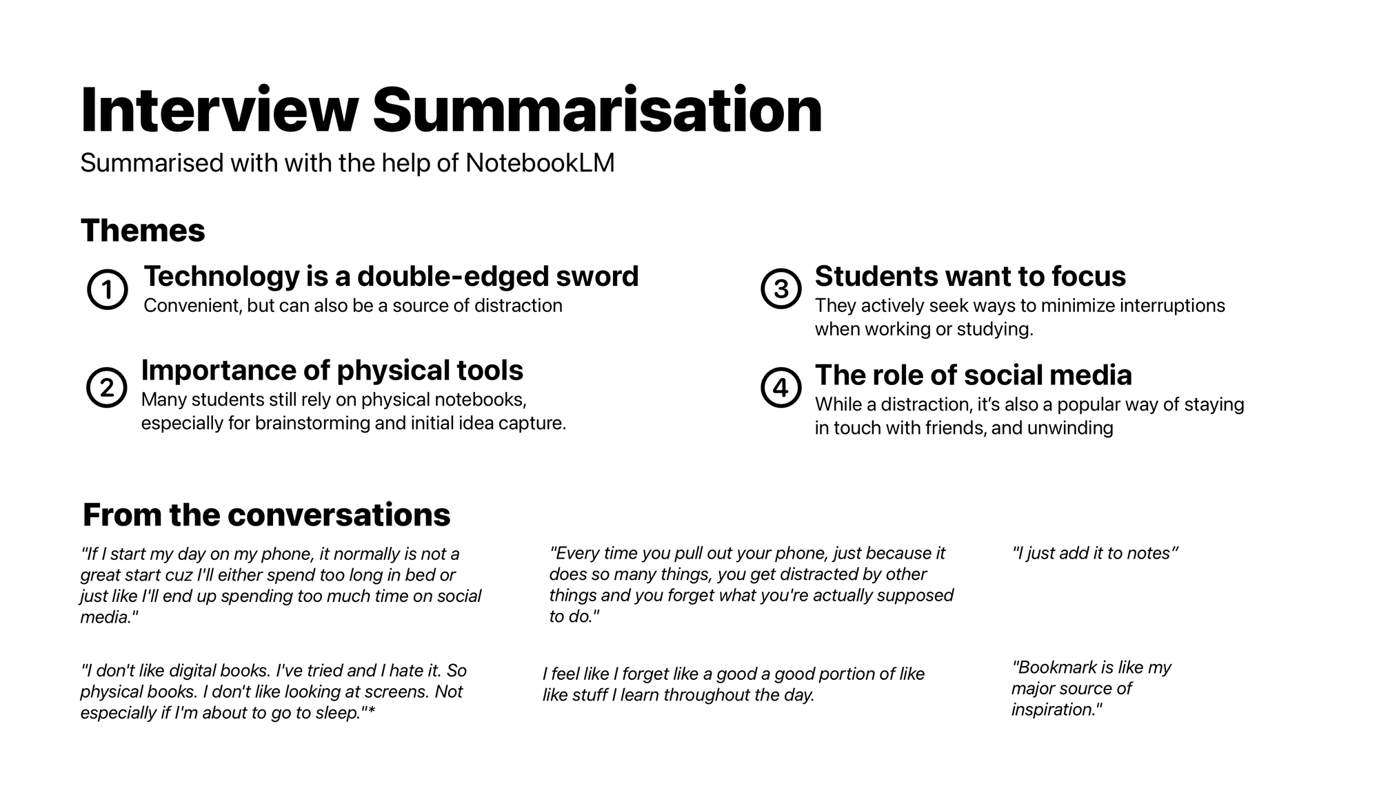 How AI can help in User Research