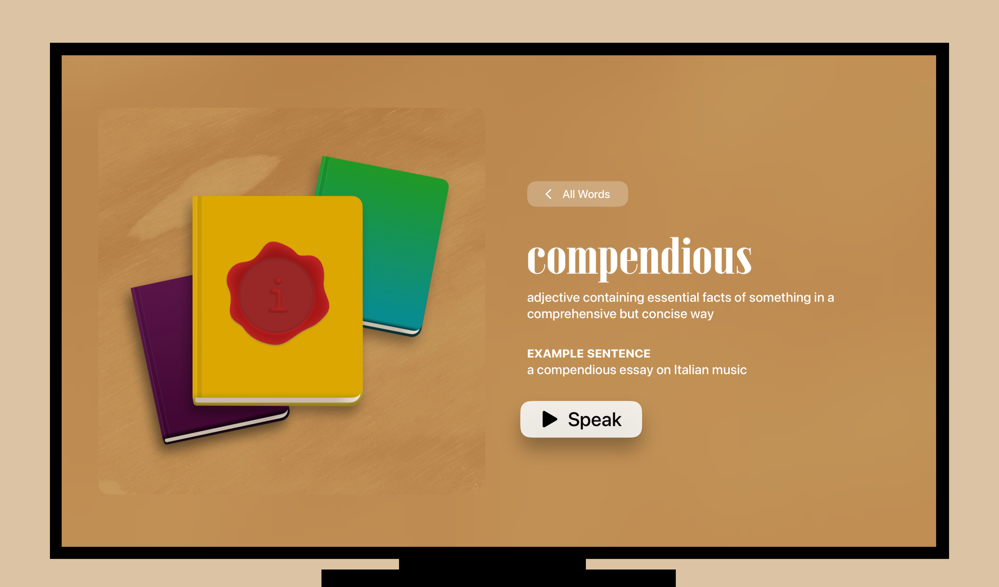 Bringing Word of the Day by LookUp to Apple TV